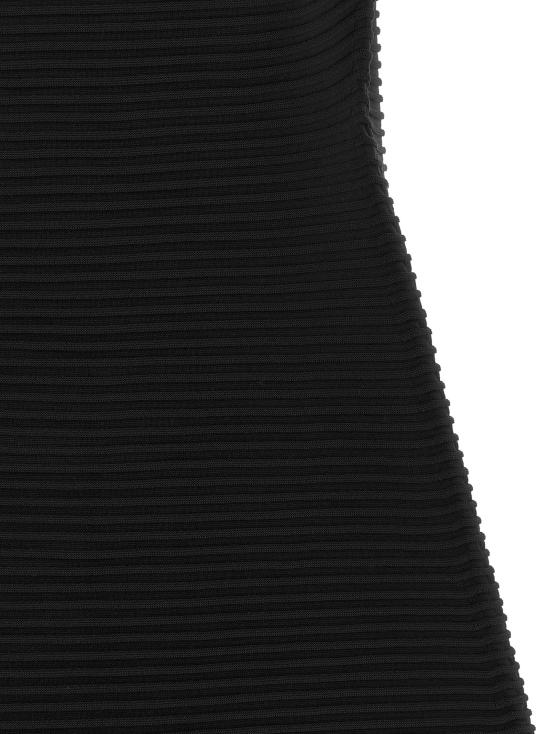 26FW 플리츠플리즈 원피스 지그재그 니트 드레스 블랙 - PLEATS PLEASE