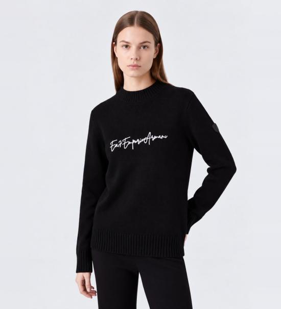 26FW 엠포리오 아르마니 스웨터 7W001546 AF26684 UC001 BLACK - EMPORIO ARMANI