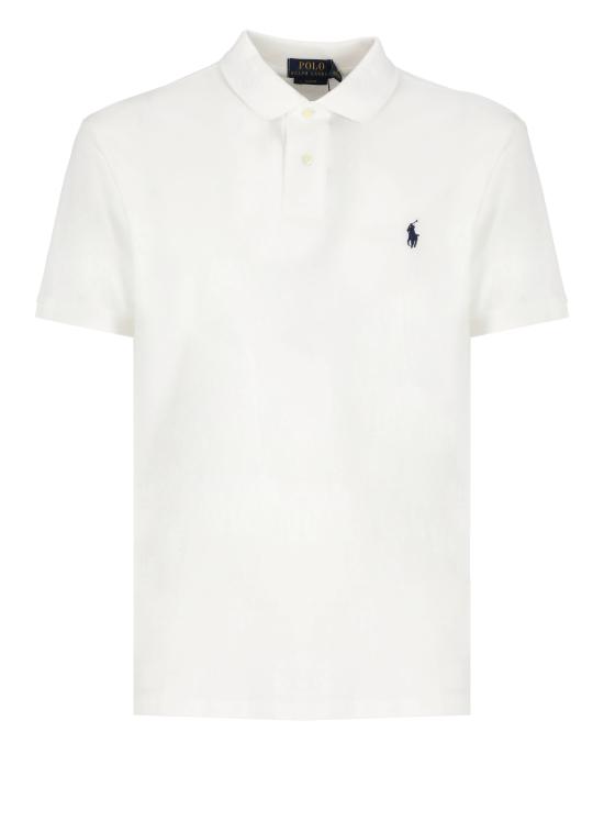 26FW 랄프 로렌 폴로 티셔츠 710548797 001 WHITE
