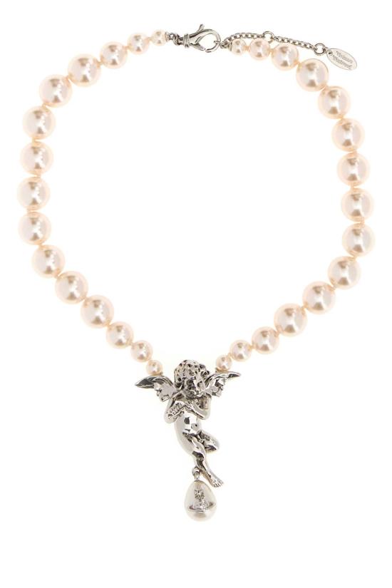 26FW 비비안웨스트우드 목걸이/팬던트 6301015N02P235 P235 White