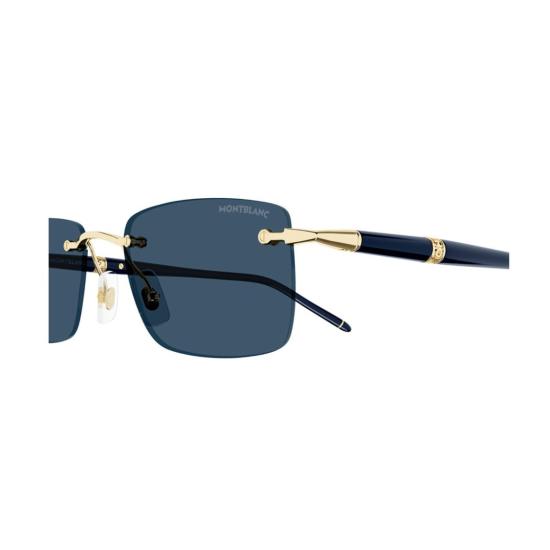26SS 몽블랑 선글라스 15UN4WS0A Gold - MONTBLANC