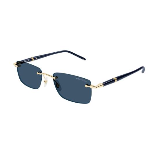 26SS 몽블랑 선글라스 15UN4WS0A Gold - MONTBLANC