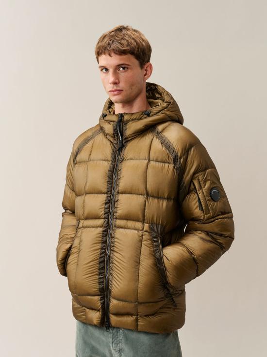 26FW 씨피 컴퍼니 D.D. 쉘 후드 다운 퍼퍼 자켓 21CMOW702A 110416A 340 ERMINE DOM - C.P. COMPANY