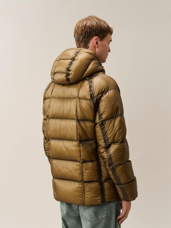 26FW 씨피 컴퍼니 D.D. 쉘 후드 다운 퍼퍼 자켓 21CMOW702A 110416A 340 ERMINE DOM - C.P. COMPANY