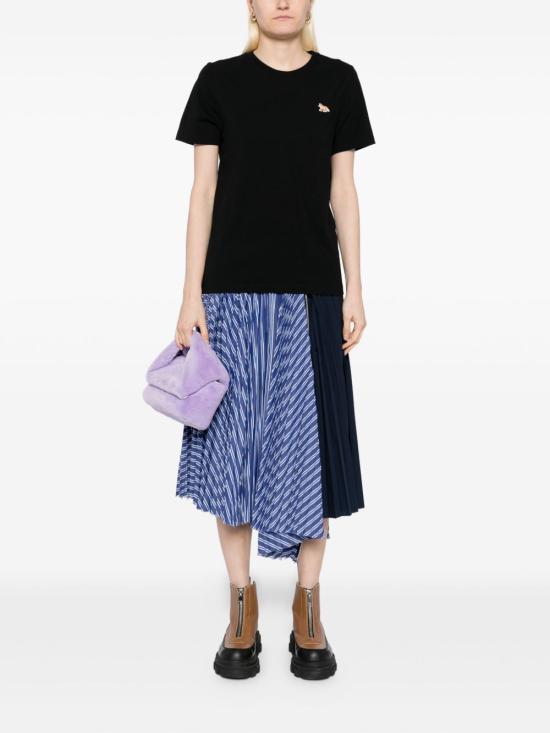 26FW 메종키츠네 베이비 폭스 레귤러 티셔츠 PW00115KJ7026 P199 BLACK - MAISON KITSUNE