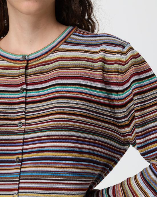26FW 폴 스미스 가디건 W1R 617N T11150 92 MULTICOLOR - PAUL SMITH