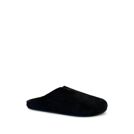 26FW 더로우 허드슨 슬라이드 스웨이드 F1705 L302 BLK BLACK DOM - THE ROW