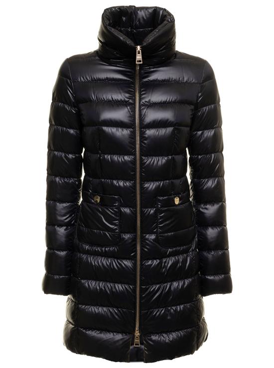 26FW 에르노 MARIA 마리아 다운 코트 PI0002DIC 12017Z 9300 BLACK DOM - HERNO