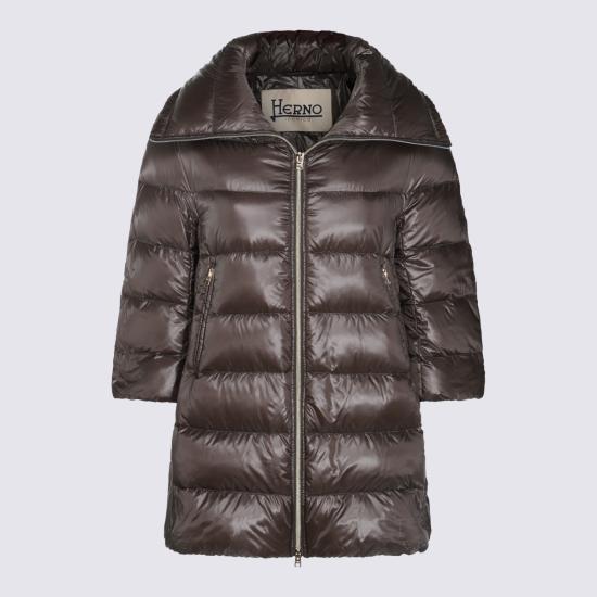 26FW 에르노 클레오페 A-쉐입 다운 코트 PI0001DIC 12017Z 9480 ANTHRACITE DOM