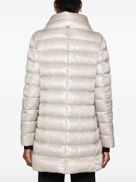 26FW 에르노 아멜리아 A 쉐입 패딩 PI0505DIC 12017Z 9402 GREY PEARL DOM - HERNO
