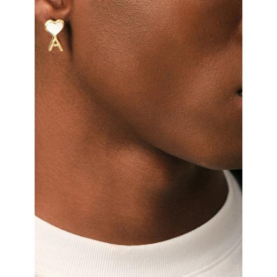 26FW 아미 주얼리 UJW465 HW0026 A293 GOLD WHITE DOM - AMI