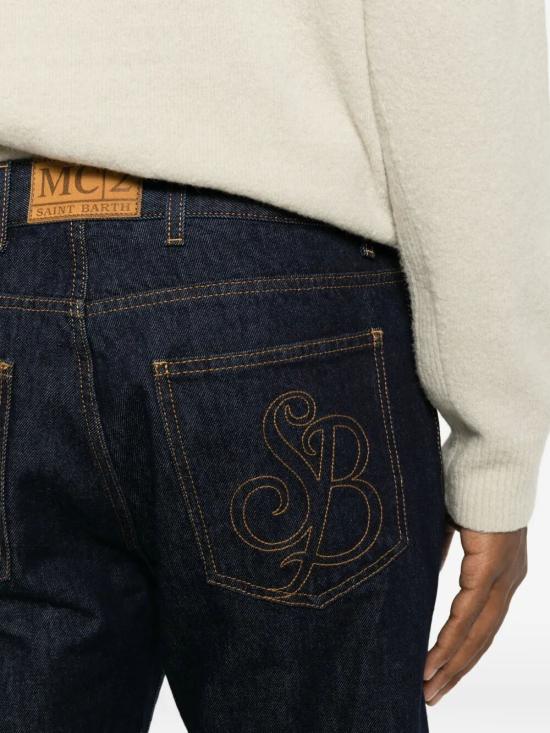 26FW 세인트바쓰 데님 팬츠 RVD0002 00667M SB LEGACY RAW EMB - MC2 SAINT BARTH