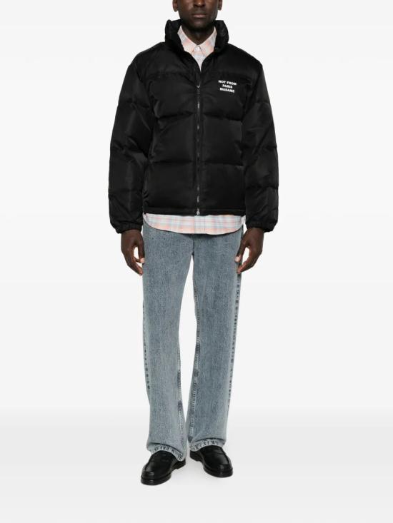 26FW 드롤드무슈 패딩 M JT314 PA034 BL BL BLACK - DROLE DE MONSIEUR