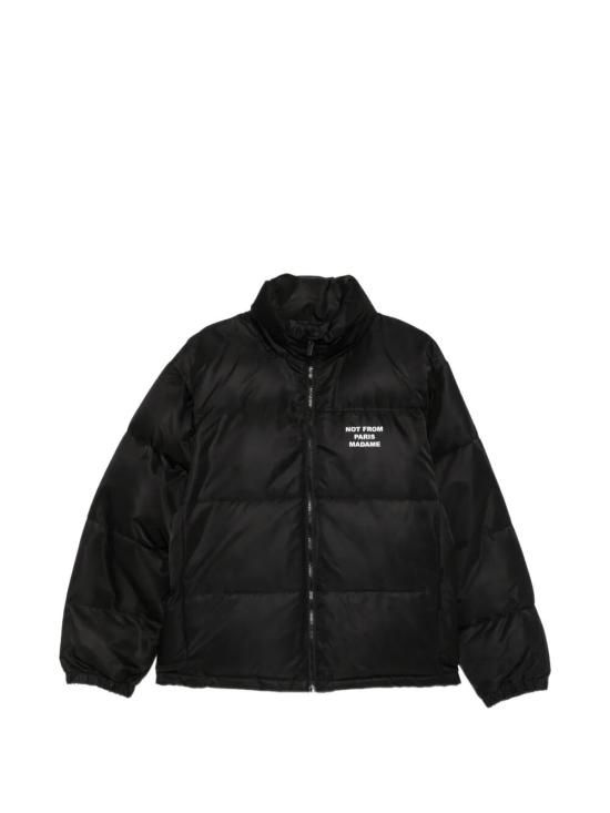 26FW 드롤드무슈 패딩 M JT314 PA034 BL BL BLACK