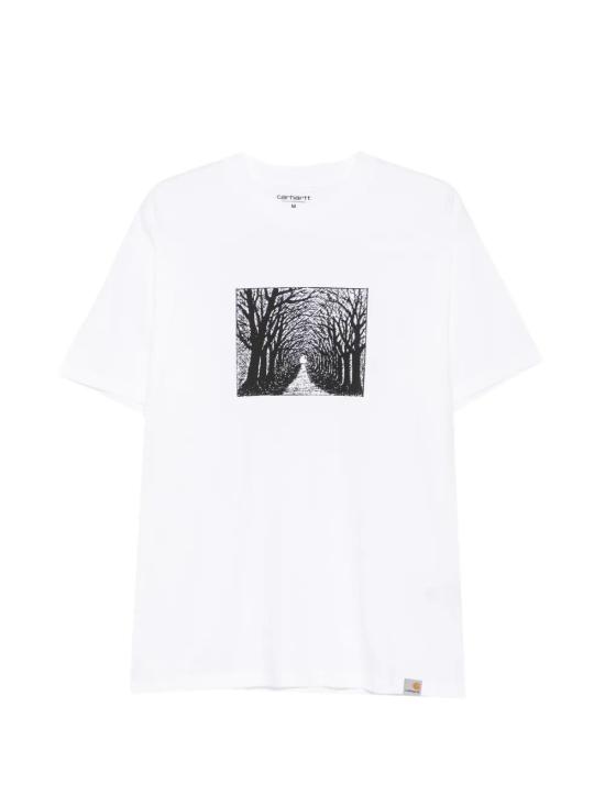 26FW 칼하트 WIP 반팔 티셔츠 I037220 02XX WHITE