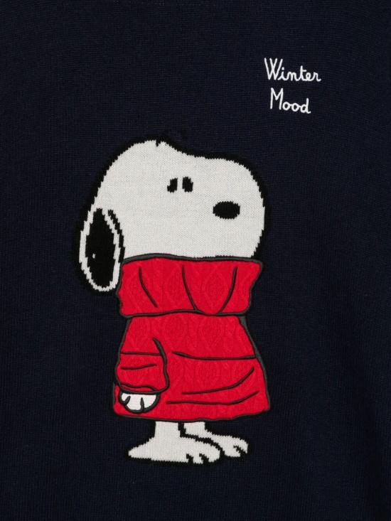 26FW 세인트바쓰 스웨터 HER0001 02239M SNOOPY TRICOT 61 EMB - MC2 SAINT BARTH