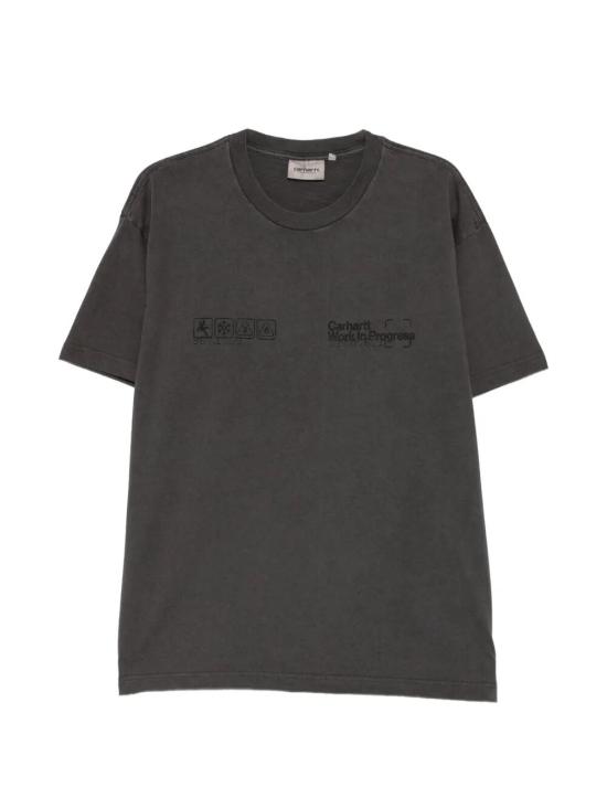 26FW 칼하트 WIP 반팔 티셔츠 I037256 26GD SOOT