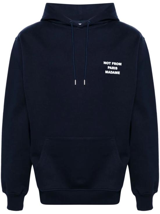 26FW 드롤드무슈 후드 티셔츠 M HO162 CO127 NY NY NAVY