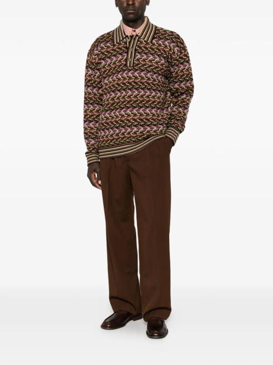 26FW 드롤드무슈 폴로 티셔츠 M PO244 WO007 MC MC MULTICOLOR - DROLE DE MONSIEUR