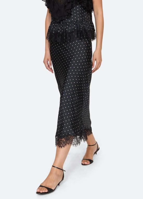  씨뉴욕 미디 스커트 RS27 125 BLACK - SEA NY