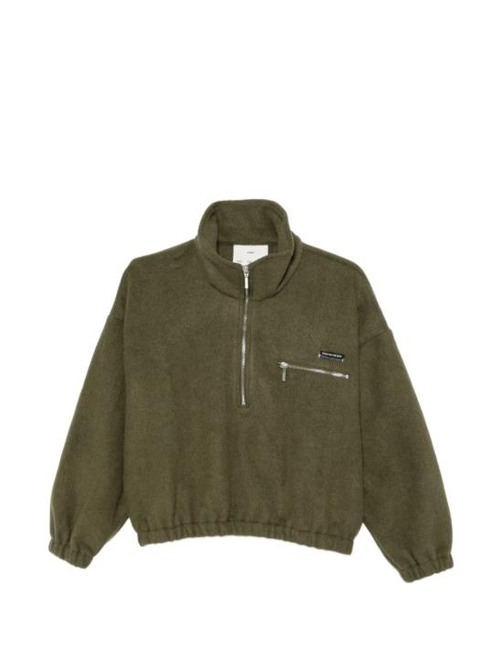 26FW 송포더뮤트 긴팔 티셔츠 WJP034CSWOGRN Green