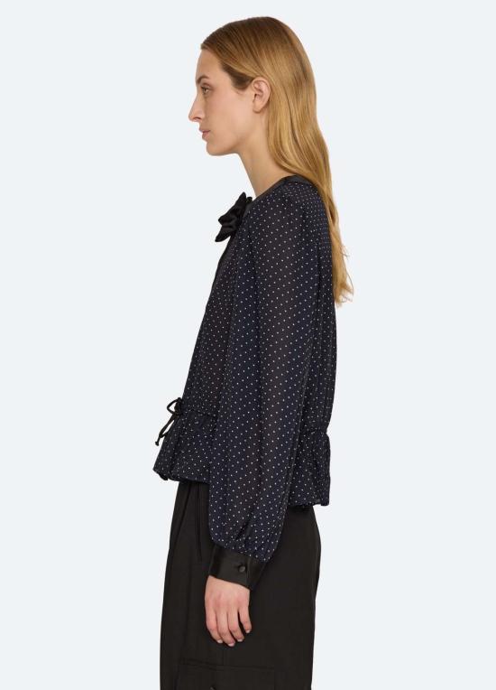  씨뉴욕 블라우스 RS27 025 BLACK - SEA NY