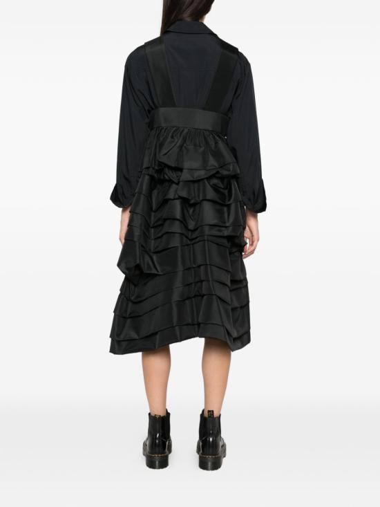 26FW 꼼마꼼마 숏 원피스 RRA005 1 BLACK - COMME COMME