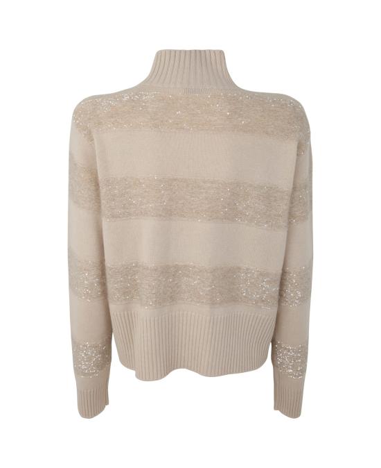  브루넬로 쿠치넬리 스웨터 i202891 BEIGE - BRUNELLO CUCINELLI