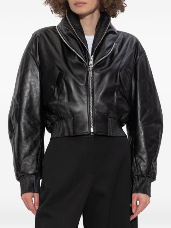 26FW 지방시 가죽 자켓 BW00SP61UJ 001 BLACK - GIVENCHY