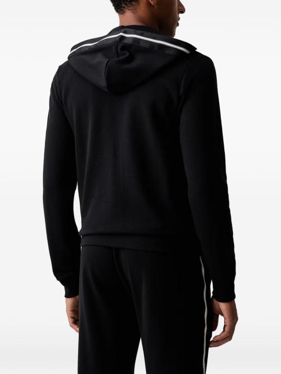 26FW 엠포리오 아르마니 후드 티셔츠 EM000653 AF25024UC001 BLACK - EMPORIO ARMANI