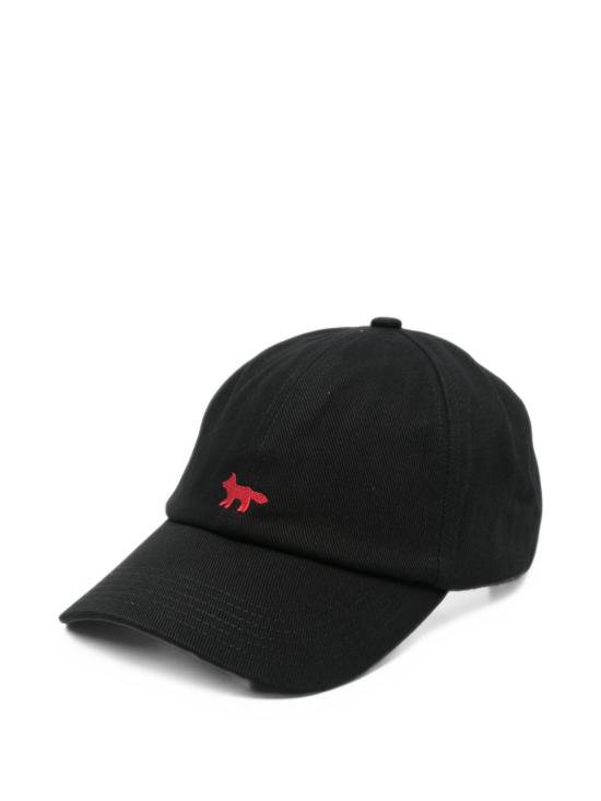 26FW 메종키츠네 볼캡 MRUAH04 WW0096P199 BLACK