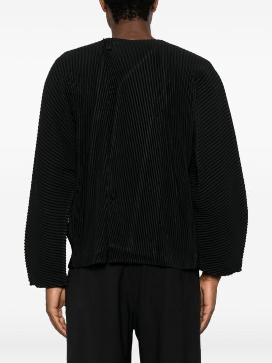 26FW 옴므 플리세 이세이 미야케 가디건 HP68JL210 15 BLACK - HOMME PLISSE' ISSEY MIYAKE