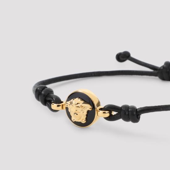 26FW 베르사체 팔찌 10244821A04575 1B680 BLACK - VERSACE