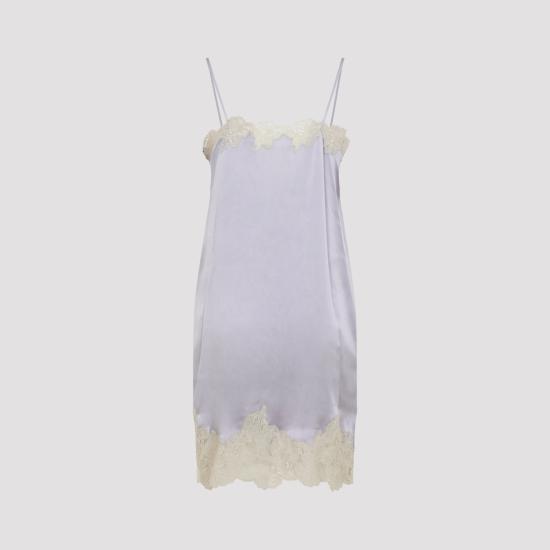 26FW 끌로에 미디 원피스 CH26ARO07008 573 PINK PURPLE - CHLOE