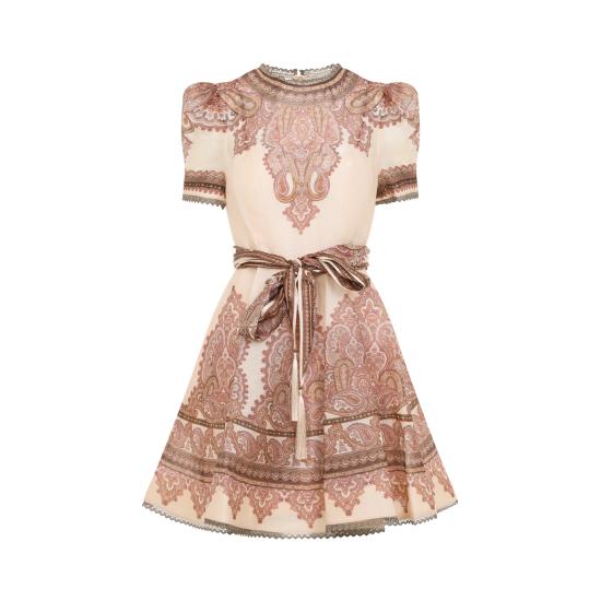 26FW 짐머만 미디 원피스 9767DF262 LAPA NUDE NEUTRALS