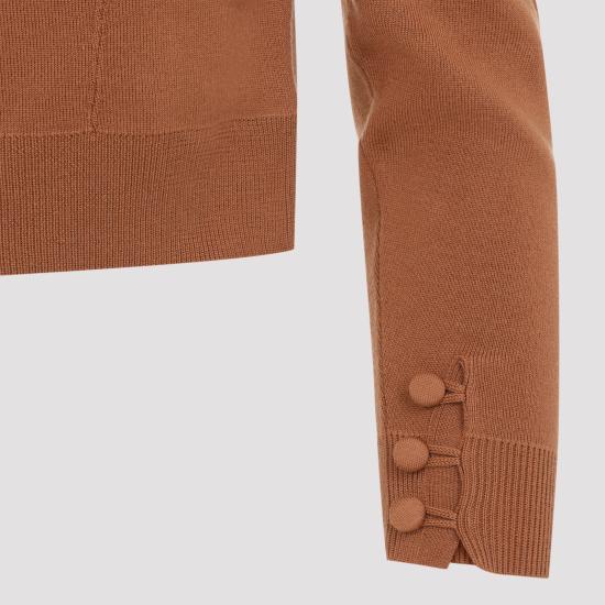 26FW 끌로에 스웨터 CH26AMP01600 246 BROWN - CHLOE