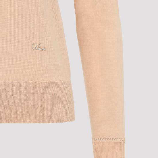 26FW 끌로에 스웨터 CH26AMP39540 6H1 NUDE NEUTRALS - CHLOE