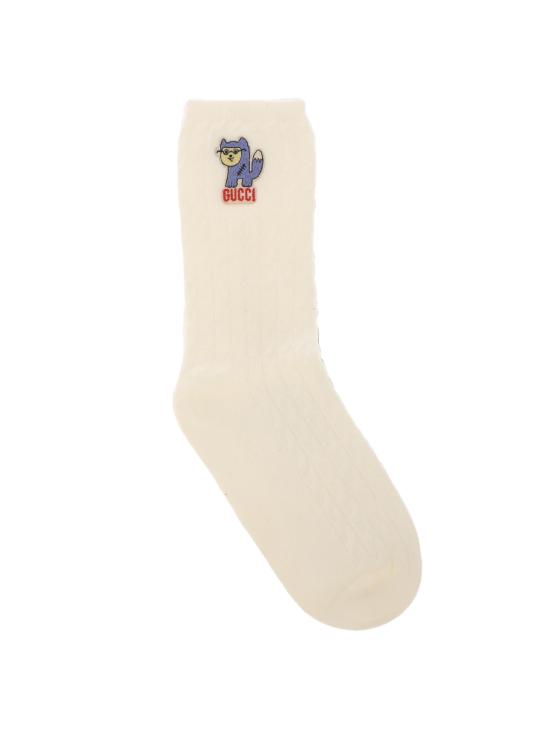 26SS 구찌 양말 7036784GADB9200 WHITE