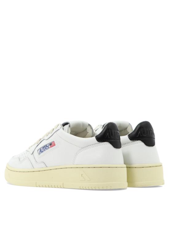 26SS 오트리 메달리스트 로우 레더 스니커즈 AULWLL22 WHITE - AUTRY