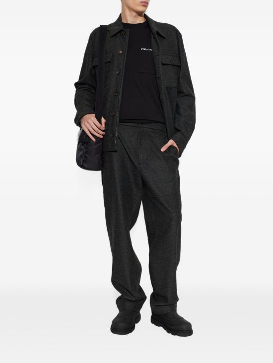 26FW 몽클레어 긴팔 셔츠 L20912F0004389BIO 989 DARKGREY - MONCLER