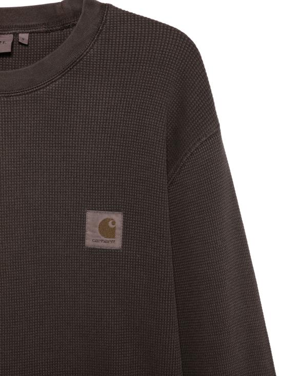 26FW 칼하트 WIP 롱슬리브 비스타 와플 티셔츠 I035304 47GD TOBACCO - CARHARTT WIP