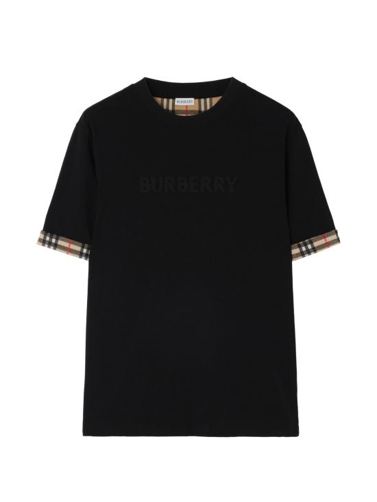 26FW 버버리 반팔 티셔츠 8132786 A1189 BLACK