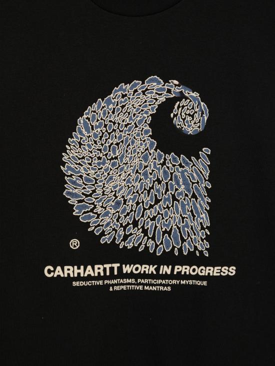26FW 칼하트 WIP 반팔 티셔츠 I037240 89XX BLACK - CARHARTT WIP