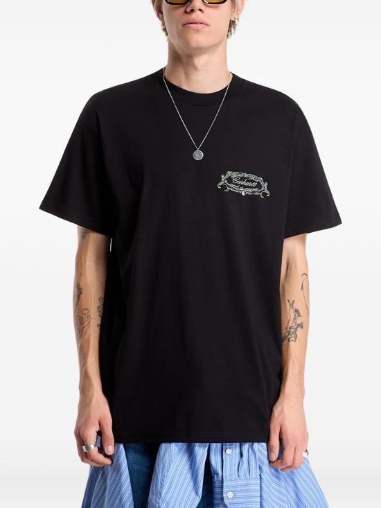 26FW 칼하트 WIP 반팔 티셔츠 I037260 89XX BLACK - CARHARTT WIP