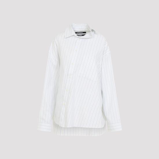 26FW 자크뮈스 셔츠 SHW00086AW00935 1RD WHITE - JACQUEMUS