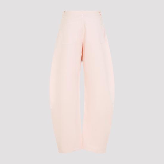 26FW 알라이아 스트레이트 팬츠 AA9P1215D028D 416 PINK PURPLE - ALAIA