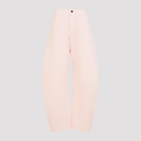 26FW 알라이아 스트레이트 팬츠 AA9P1215D028D 416 PINK PURPLE - ALAIA