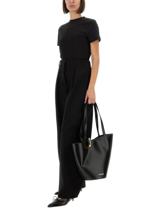 26FW 자크뮈스 더 오발로 팬츠 PAW00079AW00531 990 BLACK - JACQUEMUS