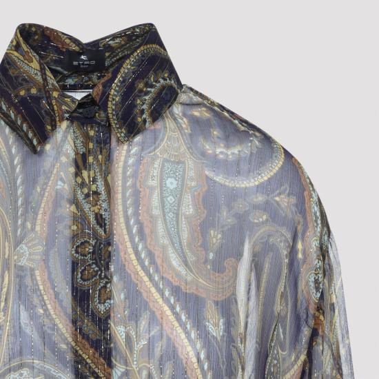 26FW 에트로 셔츠 WRIA013199SAA18 X0883 BLUE - ETRO