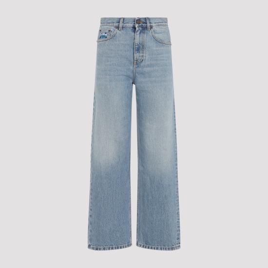 26FW 끌로에 스트레이트 팬츠 CH26WDP53158 480 BLUE - CHLOE